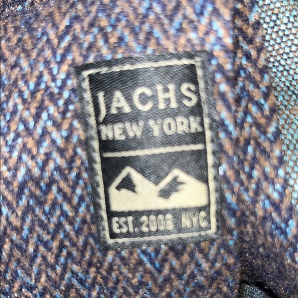 Jachs BLUE Button-Down Men's Shirt - Picture 9 of 14